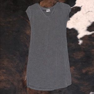 Grey slim dress